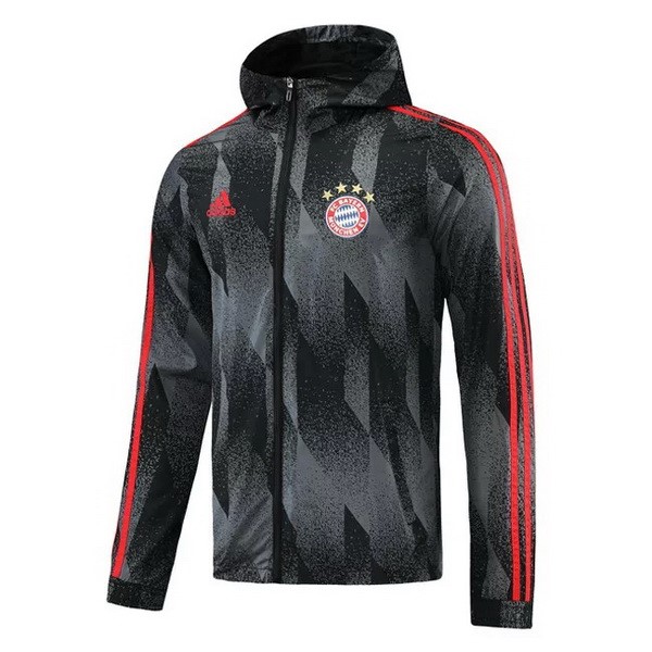 Rompevientos Bayern Munich 2021 2022 Negro Rojo